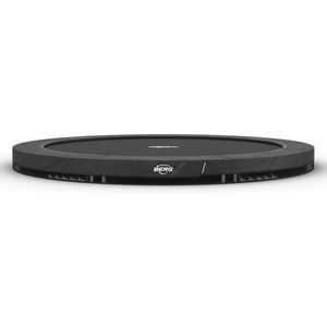 BERG Champion InGround Trampoline - 380 cm - Rond - Met AirFlow - Twinspring - Grijs