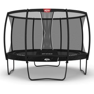 Berg Champion Trampoline Regular 330 Black + Safety Net Deluxe