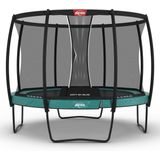 BERG Trampoline Rond Champion Regular Groen 430 cm met veiligheidsnet deluxe