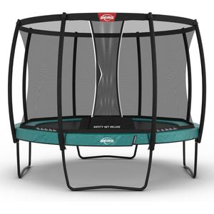 BERG Trampoline Rond Champion Regular Groen 330 cm met veiligheidsnet deluxe XL