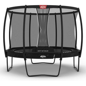 BERG Champion Regular Trampoline - Rond - Zwart - 430 cm - incl. veiligheidsnet deluxe XL