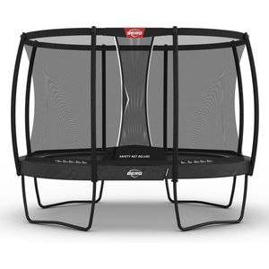 BERG Champion Regular Trampoline - Ovaal - Grijs - 350 cm - incl. veiligheidsnet deluxe