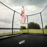 Trampoline BERG SPORTS FlatGround Ultim Champion 410 Grey + AeroWall