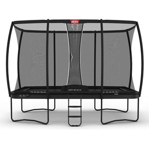 Trampoline BERG Regular Ultim Champion 500 Black + Safety Net Deluxe XL