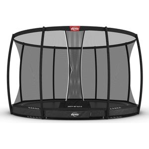 Trampoline BERG InGround Elite 430 Grey + Safety Net Deluxe XL