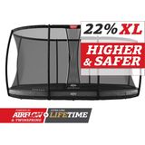 Trampoline BERG InGround Grand Elite 520 Grey + Safety Net Deluxe XL