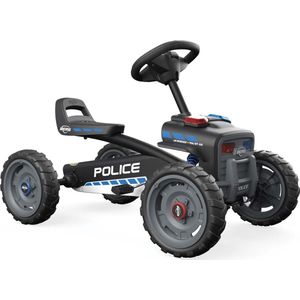 BERG Buzzy Police Skelter - Met Soundbox - 2 tot 5 jaar - Verstelbaar Zadel - Zwart