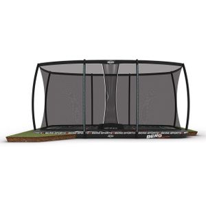 BERG Trampoline Veiligheidsnet - Ultim Pro Bouncer - Safety Net Deluxe XL - 500 x 300 cm