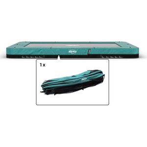 BERG Trampoline Beschermrand Ultim Champion - Inground - 330 x 220 cm - Groen