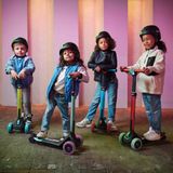 BERG Nexo Step Kinderstep Opvouwbaar In hoogte verstelbaar Incl. LED wielen 2 tot Blauw