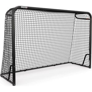 BERG SportsGoal M Voetbaldoel - 240x160 cm - Geïntegreerde Scoreteller - incl. 4 Pionnen - Zwart/Rood