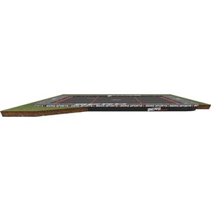 BERG SPORTS Trampoline Ultim Pro Bouncer - FlatGround - 500 x 500 cm - Airflow PRO Springmat - Twinspring PRO