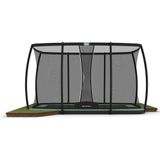 Trampoline BERG Ultim Champion ECO FlatGround 410 + Safety Net DLX XL