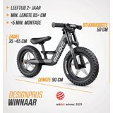 BERG - Biky - Loopfiets - Zwart - Ultralicht Frame