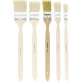 ProGold - Radiatorkwast - Kwasten - Wit Varkenshaar - 1 Stuk