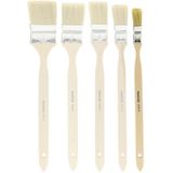 ProGold - Radiatorkwast - Kwasten - Wit Varkenshaar - 1 Stuk