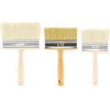 ProGold - Blokwitter - Kwast - Wit - Varkenshaar - 4 x 14 cm