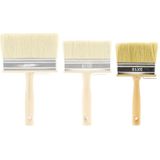 ProGold - Blokwitter - Kwast - Wit - Varkenshaar - 4 x 14 cm