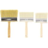 ProGold - Blokwitter - Kwast - Wit - Varkenshaar - 4 x 14 cm