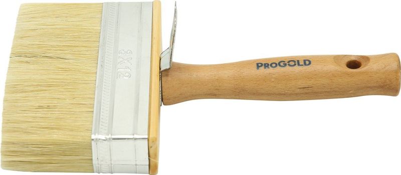 ProGold - Blokwitter - Kwast - Wit - Varkenshaar - 4 x 14 cm