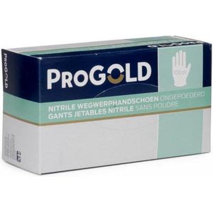 Progold Handschoen Nitrile Disposable Maat XL - 100 Stuks