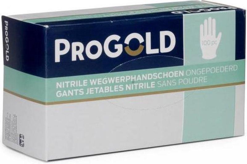 ProGold - Wegwerp Handschoenen - Blauw - Nitril - 100 Stuks