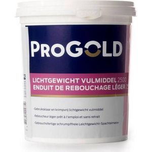 ProGold Lichtgewicht Vulmiddel - 2500 1 Liter