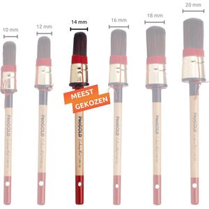 ProGold Exclusive Red Ronde Kwast - Serie 7100 1 Stuk - Kwasten - Verfwinkel is tot 50% goedkoper
