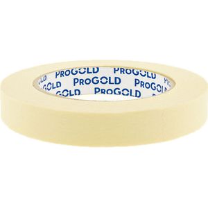 ProGold Maskingtape - Beige maat 18 mm 1 stuk