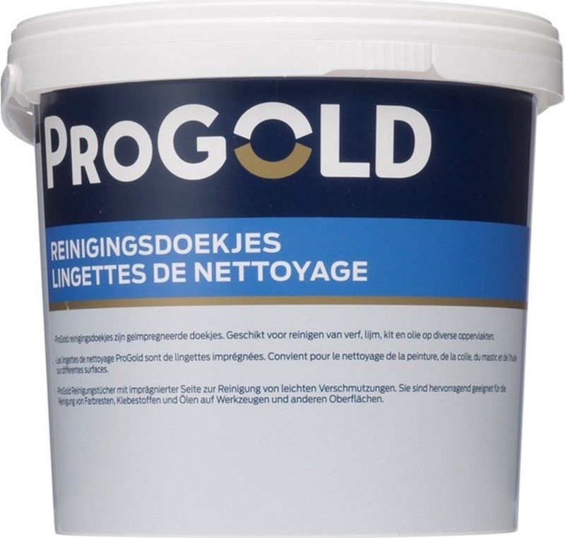 ProGold - Reinigingsdoekjes - Ontvetten & Reinigen - Impregneerde Doekjes
