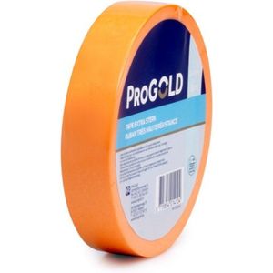 ProGold Maskingtape extra sterk - UV Bestendig - Geen lijmresten - Binnen en buiten - Groen - 36 MM