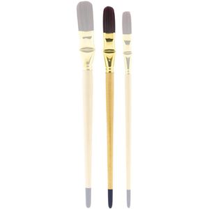 ProGold Classic Flex Penseel Gebogen - Serie 7330 Diverse - Kwasten - Waterbasis - Verfwinkel is tot 50% goedkoper