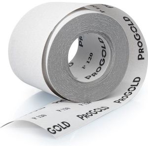 ProGold Schuurpapier - Op Rol - Voor verf, hout en metaal - Handmatig en elektrisch - P80 - 95mm x 25m