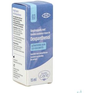Oogdruppels - Dexpanthenol - Voor Geïrriteerde en Rode Ogen
