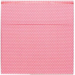 Briljant Baby Puck Allover - Katoen - Kinderlaken - Wiegje - 75x100 cm - Koraal