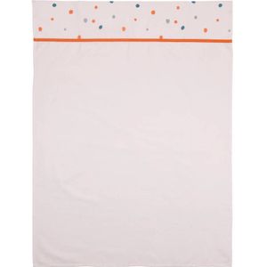Briljant Baby - Africa - Baby Wieglaken - 75x100 cm - Wit Blauw Oranje