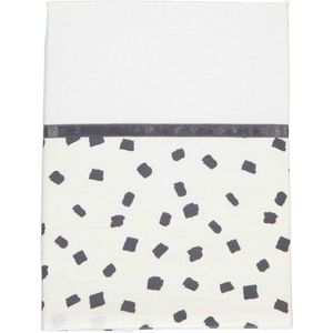 Briljant Baby - Wieglaken 75x100 - Flocks Antraciet