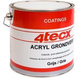 4tecx Grondverf Acryl Wit 750Ml