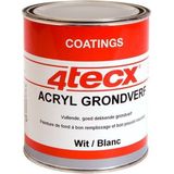 4tecx Grondverf Acryl Grijs 750Ml