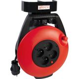 4Tecx - Kabelhaspel 3G1,5 - 15M - Kunststof - Inclusief Wandhouder