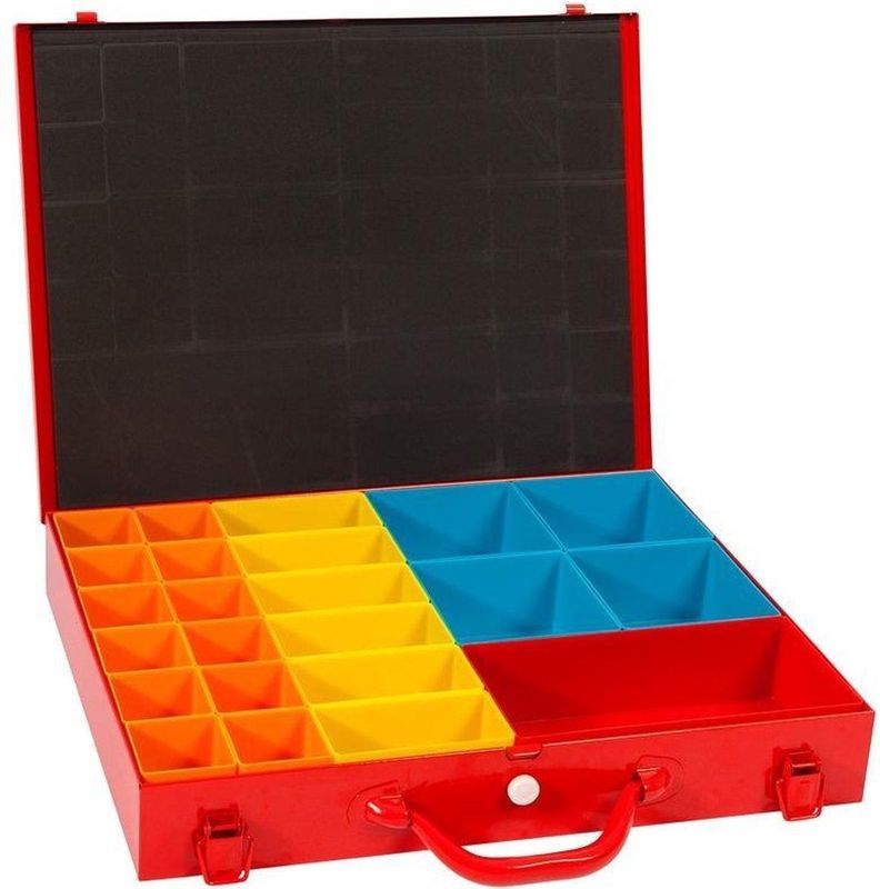 4tecx - Sysbox - Assortimentsdoos - Metaal - 23-vaks - 445 x 340 x 70mm