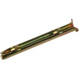 4tecx - Spanhuls - Blauw - Staal - 6,0 x 80mm