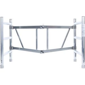 4tecx - Aluminium Opzetstuk - Universeel - Lichtgewicht - Antislip Treden