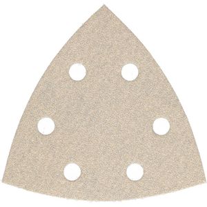 4tecx Schuurdelta 96mm x 96mm x 96mm korrel 80 gaten 15 10 stuks