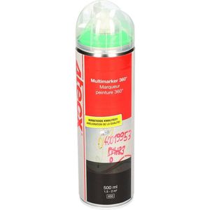 4tecx Industrielak Spray Fluor Groen 500ml