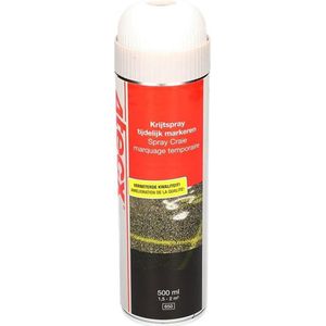 4tecx Krijtspray Markeren Wit 500ml - 4018009160