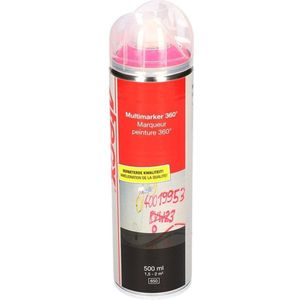 4tecx Industrielak Spray Fluor Roze 500ml