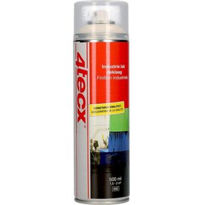 4tecx Industrielak Spray Cremewit Hoogglans RAL9001 500Ml
