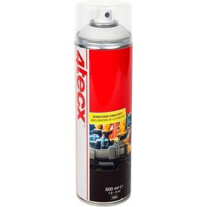 4tecx Industrielak Spray Gitzwart Mat RAL9005 500Ml
