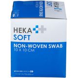 Heka - Soft - Gaaskompres - 10 x 10 cm - 50 x 2 Stuks